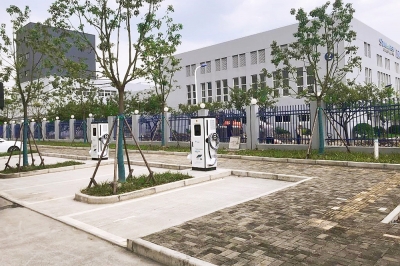 芯美生物园区网荷光储充智能微网项目充电站